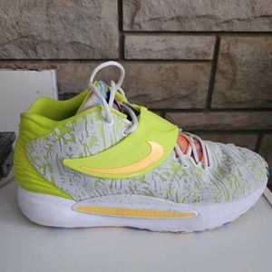 Nike KD White Lime Green Men's size 13